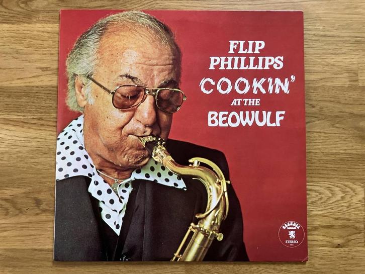 Flip Phillips / Cookin' At The Beowulf, Cd's en Dvd's, Vinyl | Jazz en Blues, Zo goed als nieuw, Jazz, 1980 tot heden, 12 inch