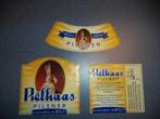 Pielhaas Peelhaas bier etiketten Venray Gulpener, Overige typen, Gebruikt, Ophalen of Verzenden, Gulpener