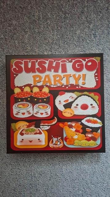 Sushi go party kaartspel WGG ongespeeld beschikbaar voor biedingen