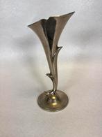 Verzilverd Art Nouveau vaasje – gemerkt – ca. 1900, Ophalen of Verzenden