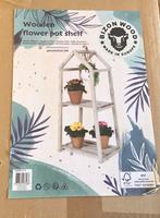 2 houten etagères / plantenrekken, nieuw in doos., Ophalen of Verzenden, Nieuw