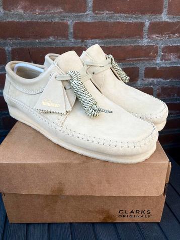 Clarks Wallabees weaver 43 maple suede boots new beschikbaar voor biedingen