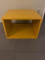 Gele Kubus Kast B 56 cn D 54. H 40 cm, Huis en Inrichting, Kasten | Overige, Ophalen of Verzenden, Gebruikt