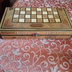 Syrisch backgammon spel/schaakbord ingelegd hout Syrië, Verzenden