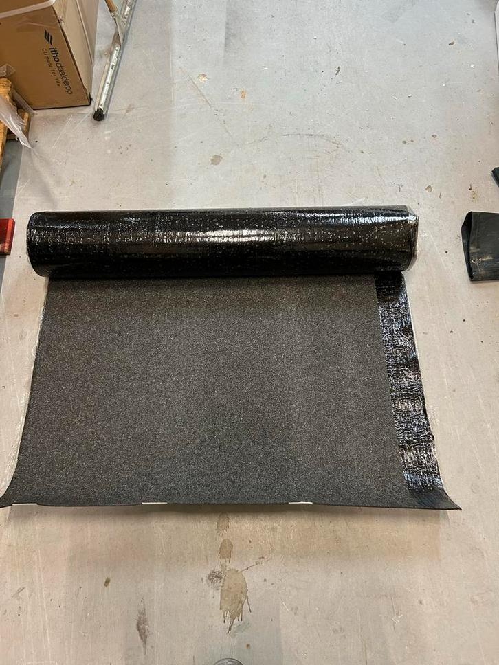 Dakleer rollen  - Nieuw soprema, Doe-het-zelf en Verbouw, Dakpannen en Dakbedekking, Nieuw, Dakleer, Overige materialen, Grijs