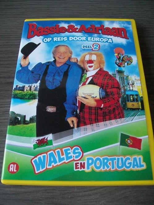 Bassie en Adriaan: Op Reis door Europa deel 2 nieuw, Cd's en Dvd's, Dvd's | Kinderen en Jeugd, Film, Avontuur, Alle leeftijden