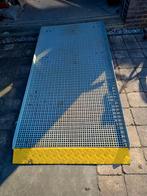 Oprijplaat in hoogte verstelbaar voor rollator of rolstoel, Ophalen, Duwrolstoel