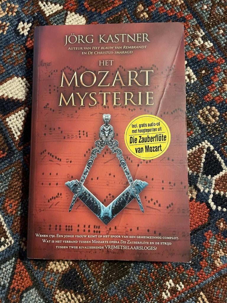 Het mozart mysterie / jörg kastner / met cd die zauberflöte, Boeken, Ophalen of Verzenden, Zo goed als nieuw