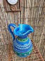 Vintage Italiaanse Blauwe Vaas van Aldo Londi, Antiek en Kunst, Antiek | Vazen, Ophalen of Verzenden