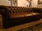 Mooie 3-zits Chesterfield bank 210/92.zithoogte 44, Huis en Inrichting, Banken | Bankstellen, Gebruikt, Driepersoons, 75 tot 100 cm