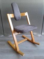 (Nr: 1) 1x Stokke (Variér) Pendulum (Grijs), Project!, Huis en Inrichting, Stoelen, Gebruikt, Metaal, Ophalen of Verzenden, Variér