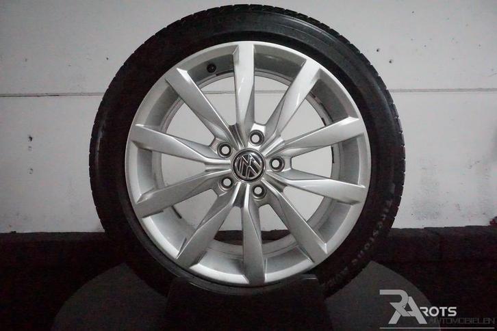 17 inch VELGEN VW Golf 5 6 7 Seat Leon Audi A3 5X112 ET49, Auto-onderdelen, Banden en Velgen, Banden en Velgen, Zomerbanden, 17 inch