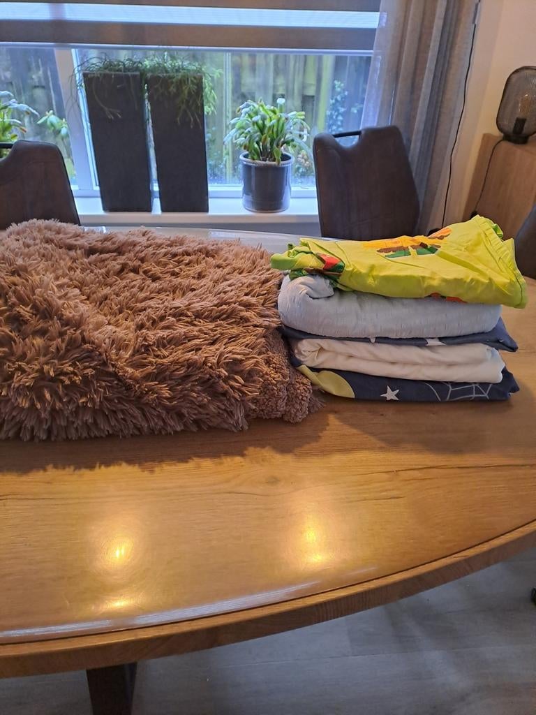 Partij dekbedovertrekken/ lappen stof, Overige kleuren, 120 cm of meer, Ophalen of Verzenden, Katoen