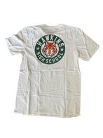 Tshirt HAWKINS HIGH SCHOOL, stranger things, Maat 48/50 (M), Wit, Nieuw, Ophalen of Verzenden