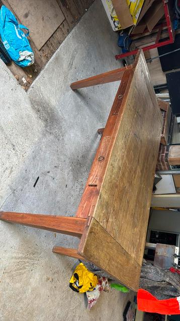 Indonesische Teaktafel Massief 180x90 cm beschikbaar voor biedingen