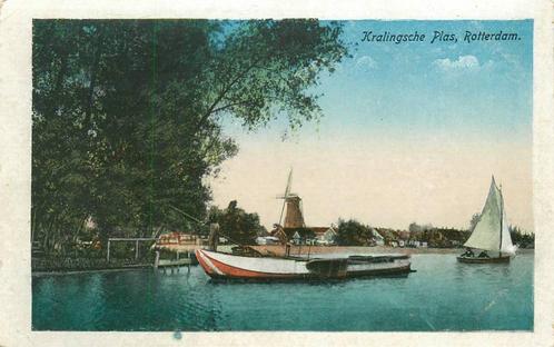 (388-554-009) Rotterdam Kralingsche Plas, Verzamelen, Ansichtkaarten | Nederland, Zuid-Holland, Verzenden
