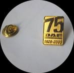 DAF Jubileum pin, 75 jaar 1928-2003, Ophalen of Verzenden, Zo goed als nieuw, Transport, Speldje of Pin