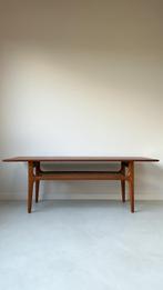 Vintage houten Trioh salontafel uit Denemarken, Ophalen, Trioh, 50 tot 75 cm, 50 tot 100 cm