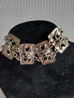 Zilverkleurige armband met uniek design, Ophalen of Verzenden