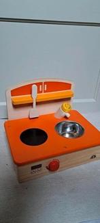 Houten inklapbare speelkeuken, Ophalen, Zo goed als nieuw