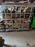 Haardhout - 1 kuub krat, diverse soorten, Minder dan 3 m³, Ophalen of Verzenden, Overige houtsoorten, Blokken