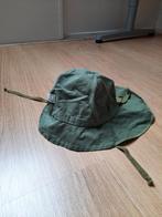Groen zonnehoedje (Pickapooh) (maat 54), Gebruikt, Jongetje of Meisje, Hoed, Ophalen of Verzenden