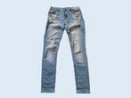 NIELSSON blauwe skinny jeans met borduursel maat XS ~ RK0017, Kleding | Dames, Spijkerbroeken en Jeans, Gedragen, Blauw, Ophalen of Verzenden