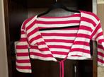 Simonetta gestreepte bolero - Maat 12 (162) nieuw, Kleding | Dames, Ophalen of Verzenden, Nieuw, Maat 34 (XS) of kleiner, Roze