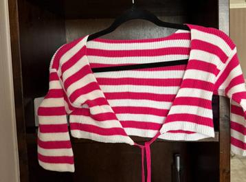 Simonetta gestreepte bolero - Maat 12 (162) nieuw beschikbaar voor biedingen