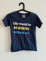 Blauw T-shirt met tekstprint van Urban Wave, maat 146, Urban Wave, Ophalen of Verzenden, Zo goed als nieuw, Shirt of Longsleeve