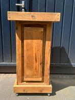 Steigerhout kast, Huis en Inrichting, Kasten | Kledingkasten, Ophalen, Minder dan 50 cm, Minder dan 100 cm, 25 tot 50 cm