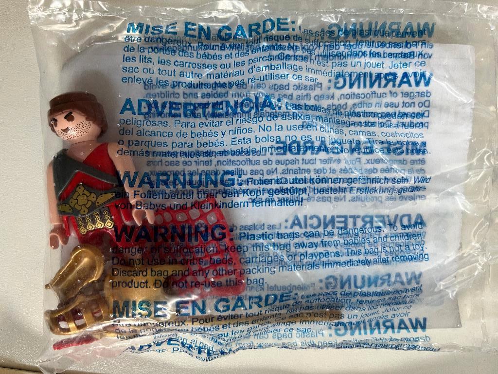 6589 Playmobil Romeinse soldaat, gladiator, aanvoerder, Kinderen en Baby's, Speelgoed | Playmobil, Ophalen of Verzenden, Nieuw