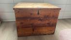 Houten dekenkist, Huis en Inrichting, Woonaccessoires | Kisten, Ophalen, Gebruikt, 100 tot 150 cm, 50 tot 75 cm