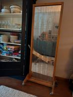 Oude staande spiegel, Antiek en Kunst, Ophalen, Rechthoekig, 100 tot 150 cm, 150 tot 200 cm