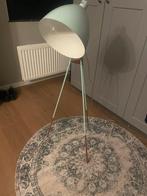 Mintgroene staande lamp, Huis en Inrichting, Lampen | Vloerlampen, Ophalen, Zo goed als nieuw, Metaal, 150 tot 200 cm