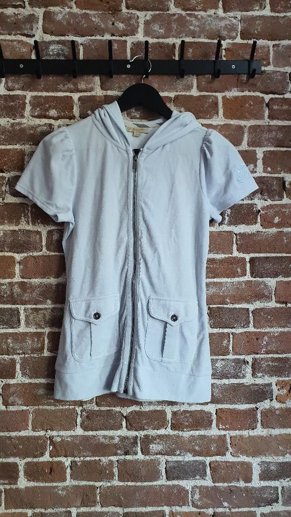 Burberry Brit Blauw Vestje Maat S – Turquoise, Ophalen of Verzenden, Gedragen, Blauw