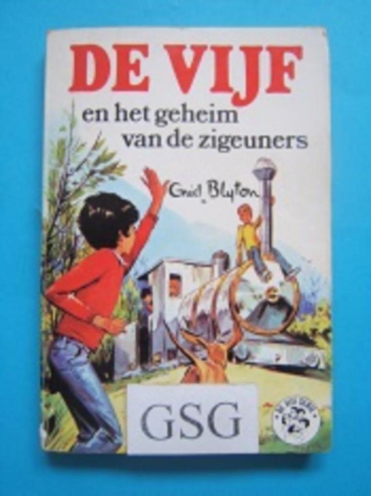 De vijf en het geheim van de zigeuners nr. 3821-02, Boeken, Kinderboeken | Jeugd | 10 tot 12 jaar, Zo goed als nieuw, Ophalen