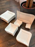 Mooi 6 delig servies wit, Ophalen, Zo goed als nieuw, Bord(en), Overige stijlen