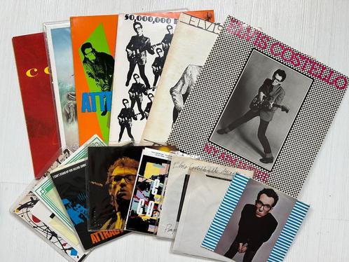 Unieke collectie vinyl van Elvis Costello, originele persing, Cd's en Dvd's, Vinyl | Rock, Zo goed als nieuw, Poprock, 12 inch