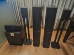 Pioneer 5.1 serounds luidspreker set active subwoofer, Audio, Tv en Foto, Luidsprekers, Zo goed als nieuw, 120 watt of meer, Front, Rear of Stereo speakers