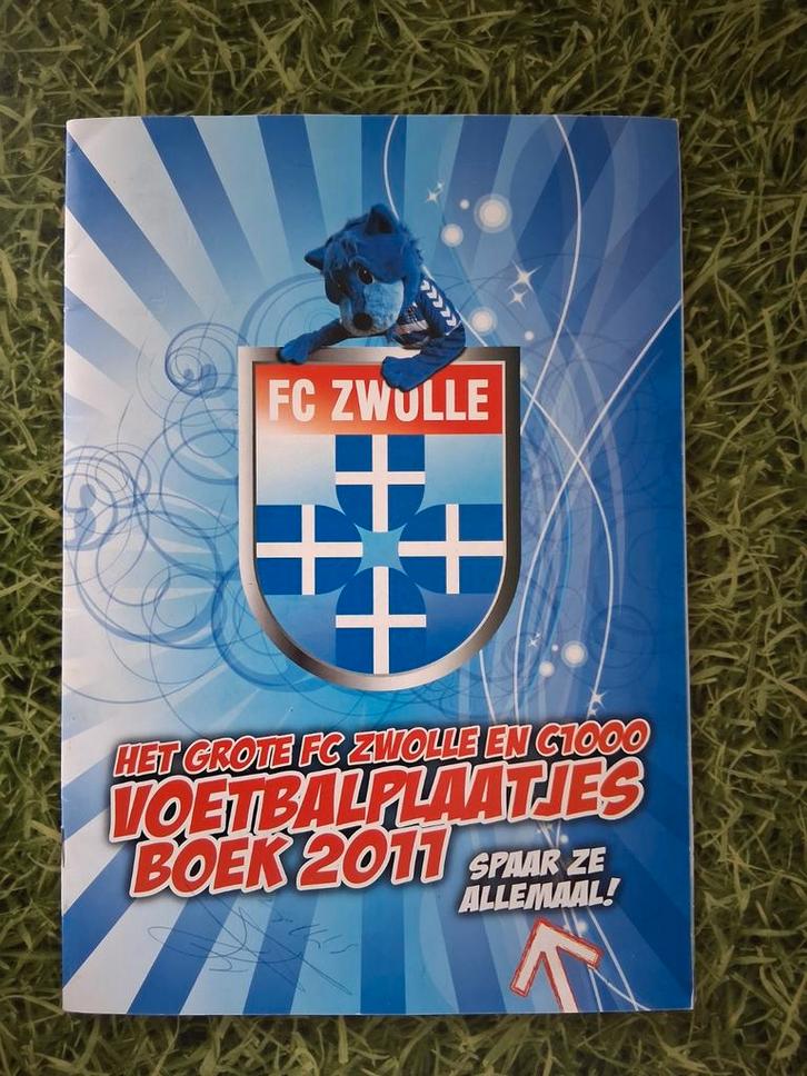Compleet FC Zwolle of PEC Zwolle voetbalplaatjes album 2011, Verzamelen, Sportartikelen en Voetbal, Gebruikt, Overige binnenlandse clubs