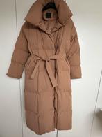 Mooie Copperose gewatteerde jas - Maat S/M, Ophalen of Verzenden, Zo goed als nieuw, Maat 36 (S), Beige