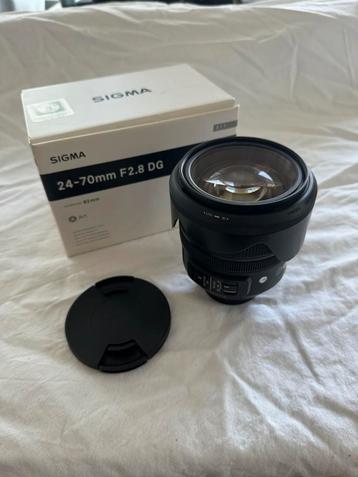 Nikon Sigma art 24-70 DG DN F2.8 F Mount beschikbaar voor biedingen