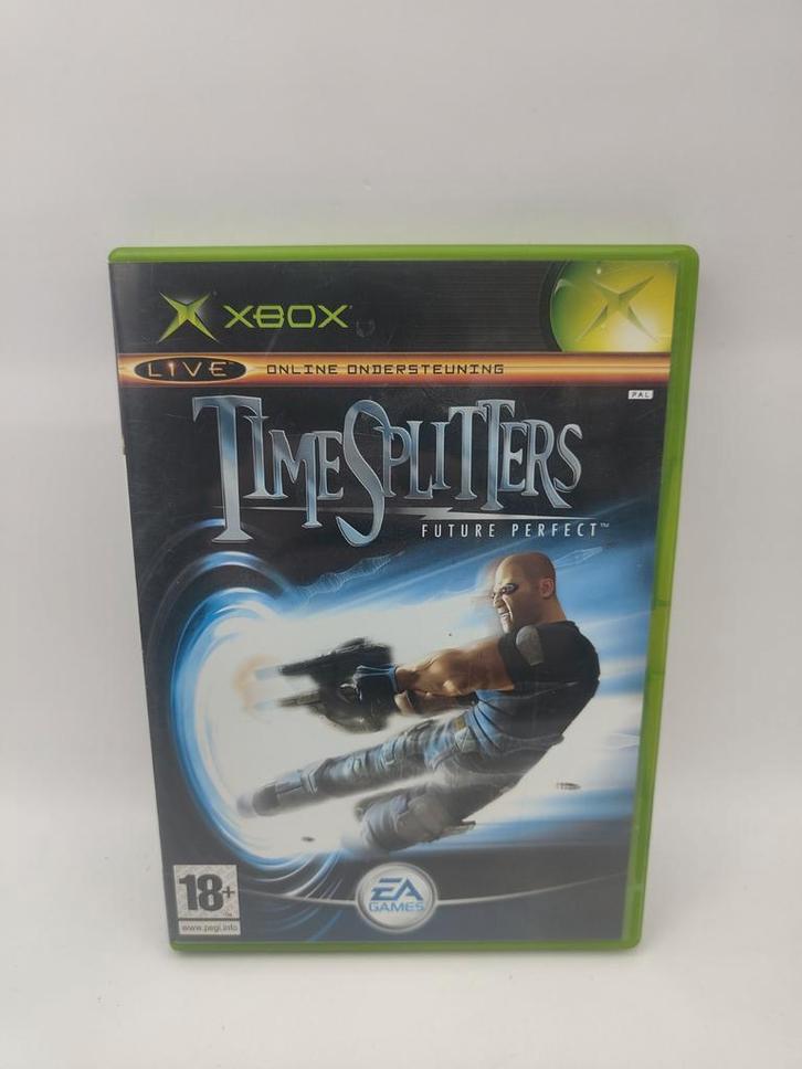 TimeSplitters: Future Perfect - Xbox Classic, Spelcomputers en Games, Games | Xbox Original, Gebruikt, Avontuur en Actie, 1 speler