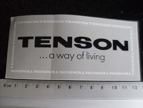 sticker tenson logo a way of living, Verzamelen, Stickers, Zo goed als nieuw, Merk, Verzenden
