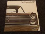 1966 Plymouth VIP Prestige Brochure USA, Boeken, Auto's | Folders en Tijdschriften, Gelezen, Ophalen of Verzenden