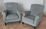 Rofra Home 2 grijze fateuils, Ophalen, Gebruikt