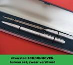 ZILVERSTAD SCHOONHOVEN, zwaar verzilverde bureauset, Ophalen of Verzenden, Nieuw