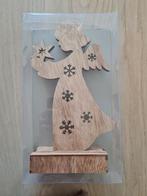 Mooie houten engel met verlichting, Diversen, Kerst, Ophalen of Verzenden