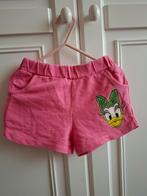 Roze Daisy Duck short maat 98/104, Ophalen of Verzenden, Zo goed als nieuw, Disney, Meisje
